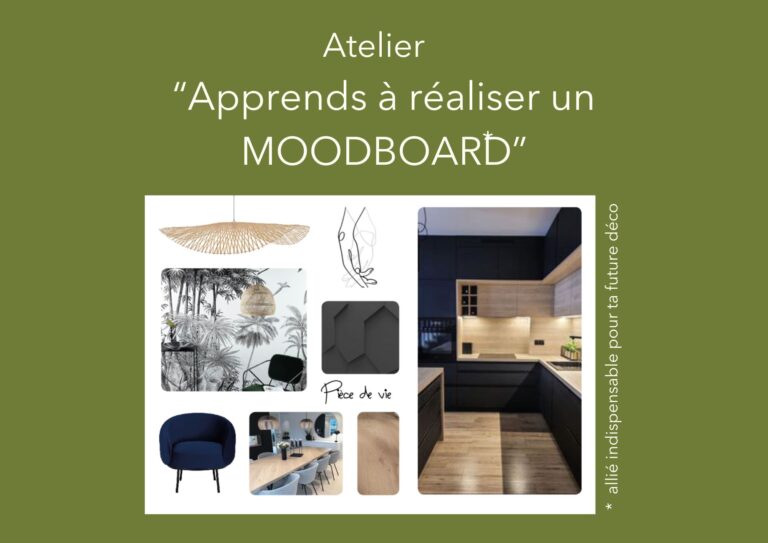 Apprends à réaliser un MOODBOARD – novembre 2025